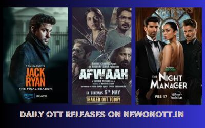 Friday Releases (30th June) on Ott Apps, Netflix, Amazon Prime, Jio Cinema and more.